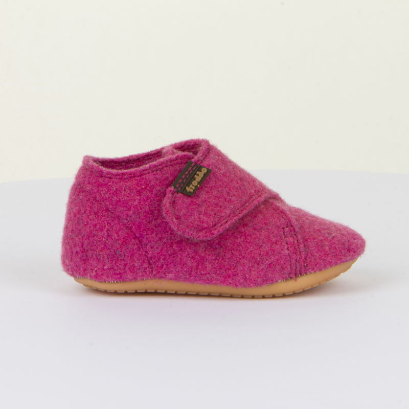 G1170002-5 Chaussons laine Prewalkers Froddo Rose (5)