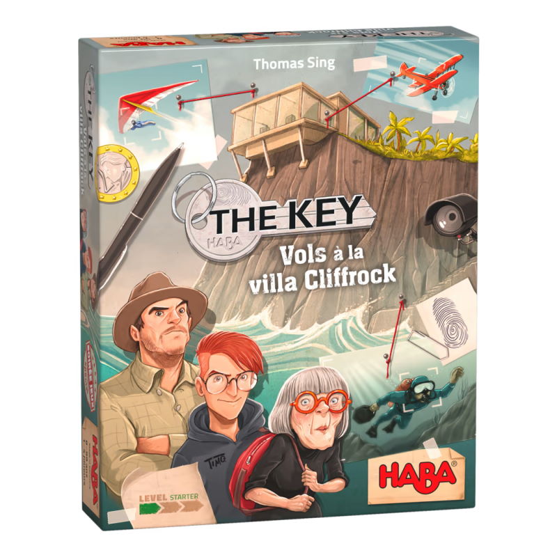 The Key – Vols à la villa Cliffrock – Haba – Têtard et Nénuphar