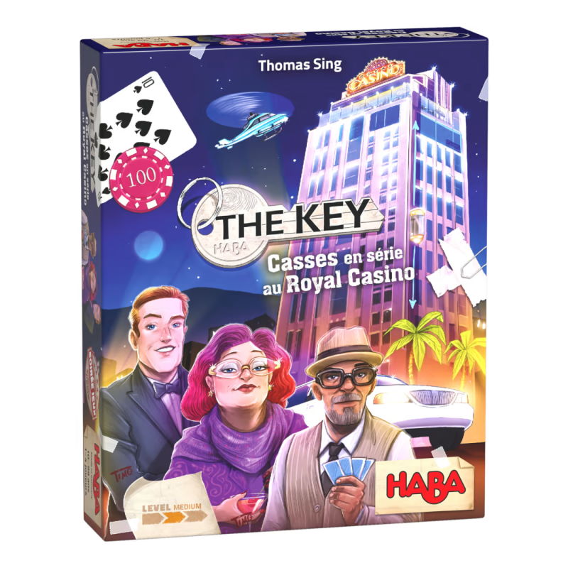 The Key – Casses en série au Royal Casino – Haba – Têtard et Nénuphar