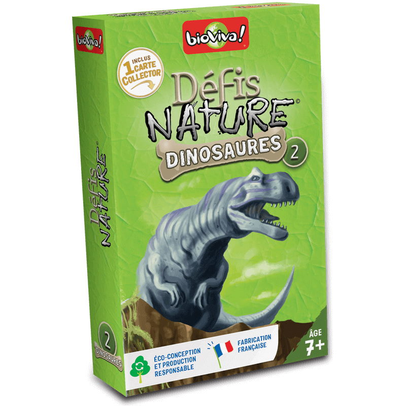 Défis Nature – Dinosaures 2 Vert – Bioviva – Têtard et Nénuphar