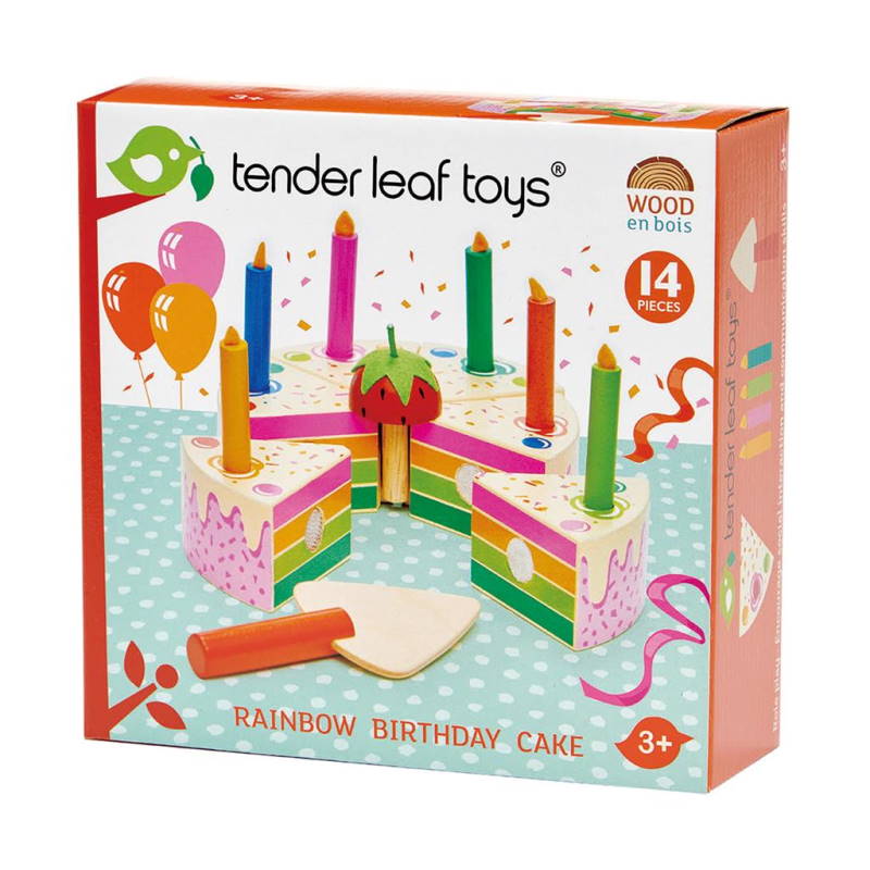 Rainbow Birthday Cake – Tender Leaf Toys – Têtard et Nénuphar