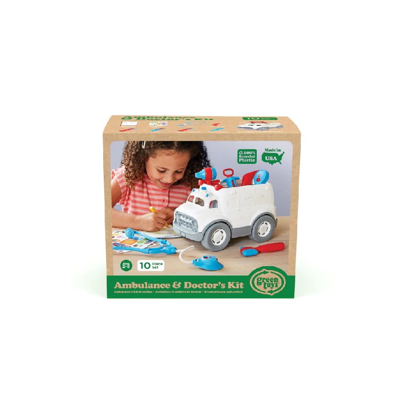 Ambulance Kit de médecin – Green Toys – Têtard et Nénuphar