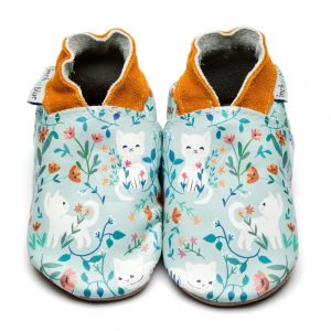 Chaussons_en_cuir_Floral_Kitty_Inch_Blue