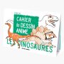 Cahier de dessin animé - Les dinosaures - Editions Animées