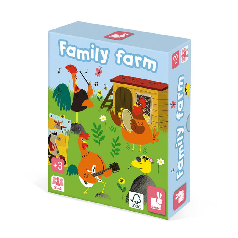 boite du jeu des 7 familles Family Farm