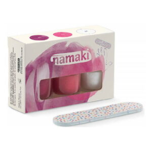 Coffret 3 Vernis à ongles Sorbet Fruité de la marque Namaki disponible chez Têtard et Nénuphar
