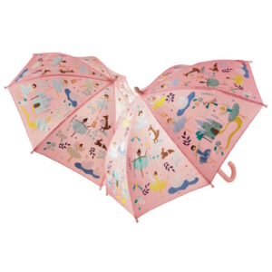 Parapluie couleurs changeantes Ballet de la marque Floss&Rock disponible chez Têtard et Nénuphar