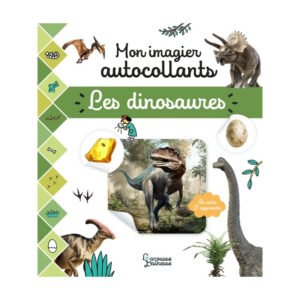 Mon imagiers autocollants Les dinosaures disponible chez Têtard et Nénuphar