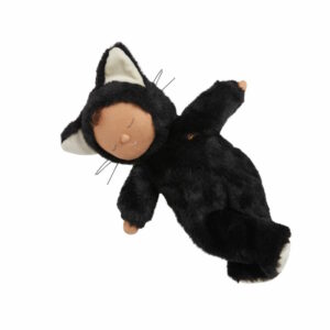 Doudou Cozy Dinkum Black Cat Nox de la marque Olli Ella disponible chez Têtard et Nénuphar