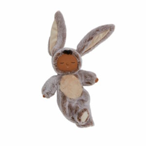 Doudou Cozy Dinkum Bunny Cocoa Cream de la marque Olli Ella disponible chez Têtard et Nénuphar